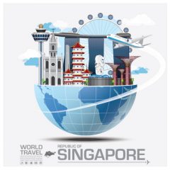 travel_to_singapore_vector