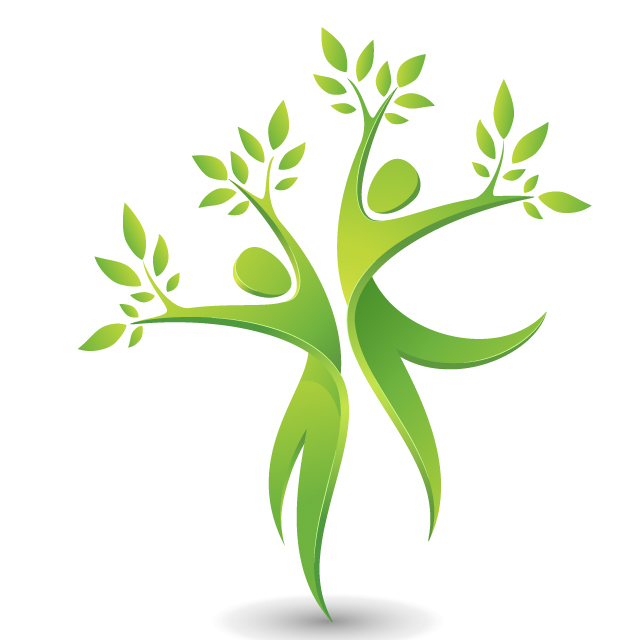 دانلود وکتور حمایت از طبیعت سبز