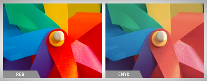تفاوت رنگبندی rgb و cmyk