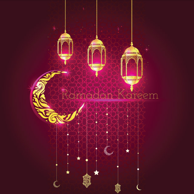 دانلود پوستر طرح وکتور ماه مبارک رمضان