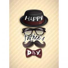 دانلود وکتور Happy Father's Day با تصاویر و طراحی خاص