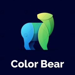 دانلود طرح وکتور لوگوی خرس قطبی