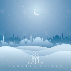 دانلود وکتور ماه رمضان