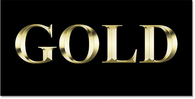 photoshop-gold-letters-bevel-emboss