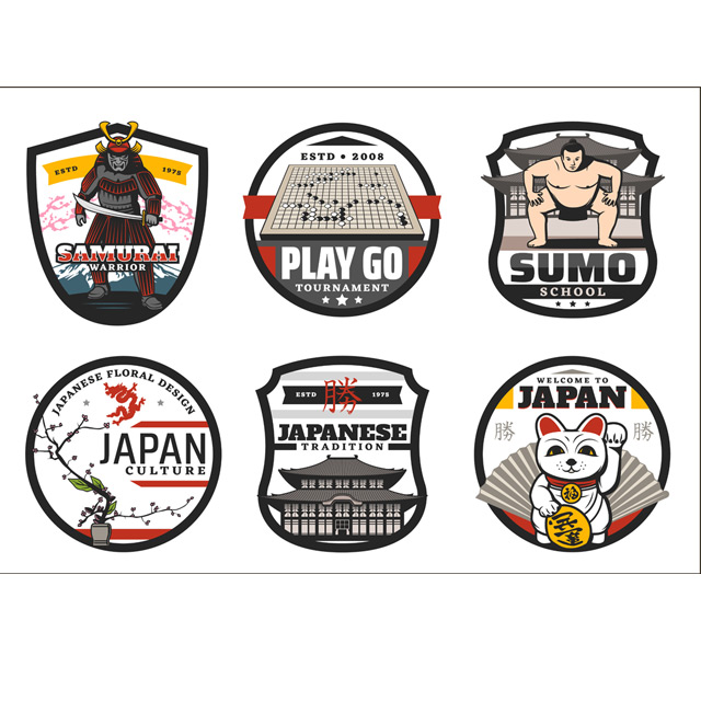 دانلود وکتور لوگو های ژاپنی خفن