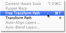 Free Transform Path 