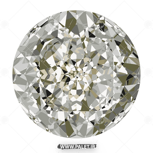وکتور الماس طرح گوی برای فتوشاپ