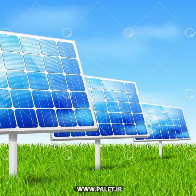 وکتور تبدیل انرژی خورشیدی
