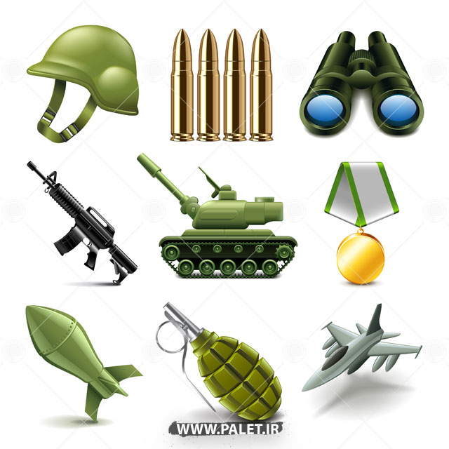 آیکون سلاح و مهمات نظامی