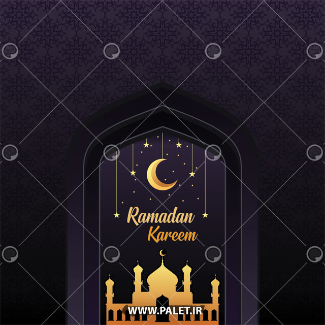 دانلود طرح محراب رمضان کریم