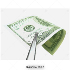 دانلود تصویر استوک صد دلاری آمریکا