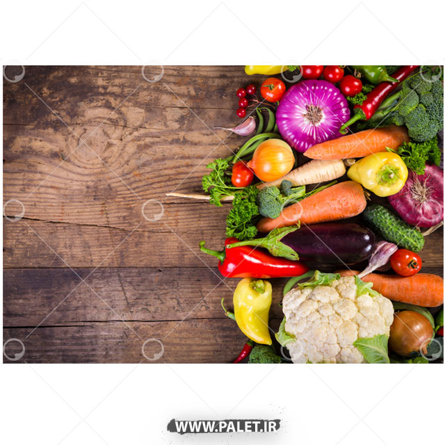 تصویر استوک سبزیجات آشپزی و سالاد