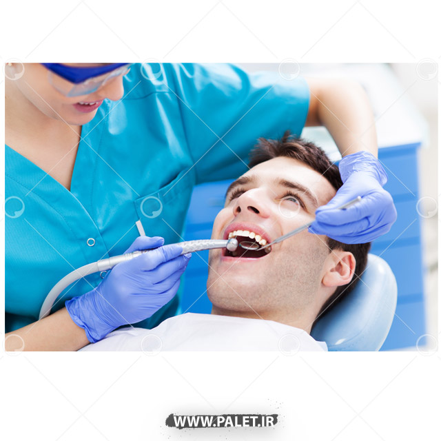 دانلود تصویر استوک عصب کشی دندان