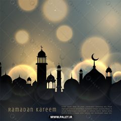 دانلود طرح گنبد در شب برای ماه رمضان