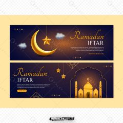 وکتور تبلیغاتی و جذاب ماه مبارک رمضان