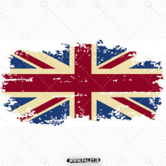 طرح لوگو پرچم کشور بریتانیا