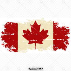طرح پرچم کشور کانادا با طراحی جذاب