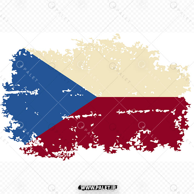 طرح لایه پرچم کشور جمهوری چک