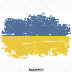 وکتور لایه باز پرچم کشور اوکراین