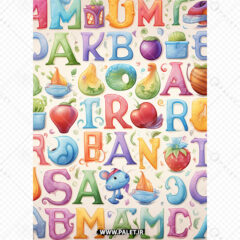 دانلود تصویر حروف الفبا انگلیسی کودکان