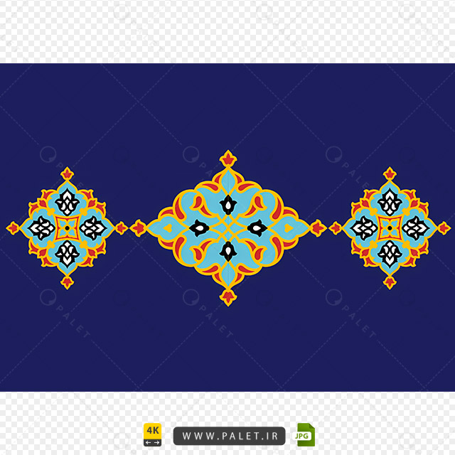 دانلود حاشیه اسلیمی و سنتی رنگی