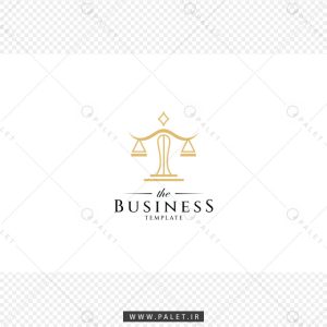 وکتور شیک لوگو حقوقی