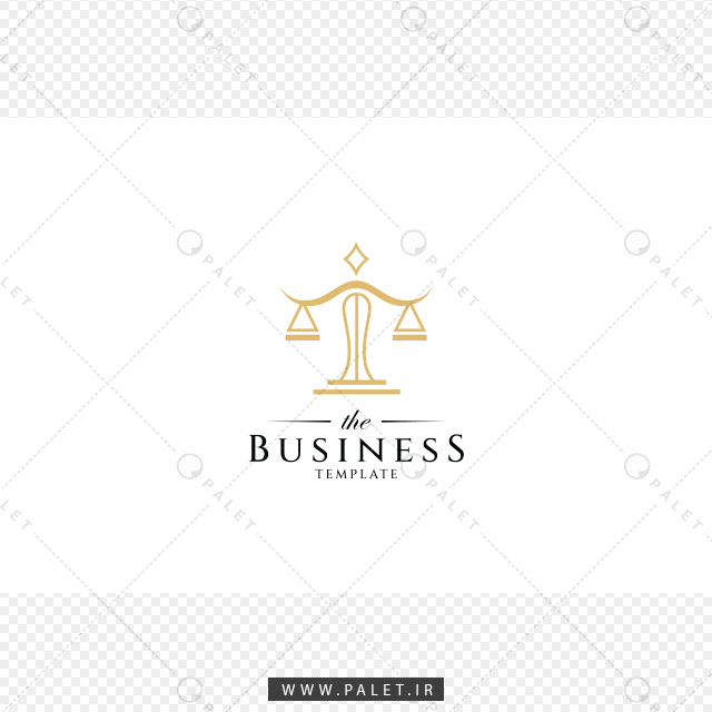 وکتور شیک لوگو حقوقی