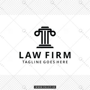 وکتور لوگو گرافیکی طرح ستون