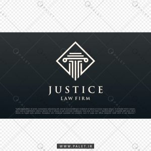 فایل وکتور آرم مشاور حقوقی