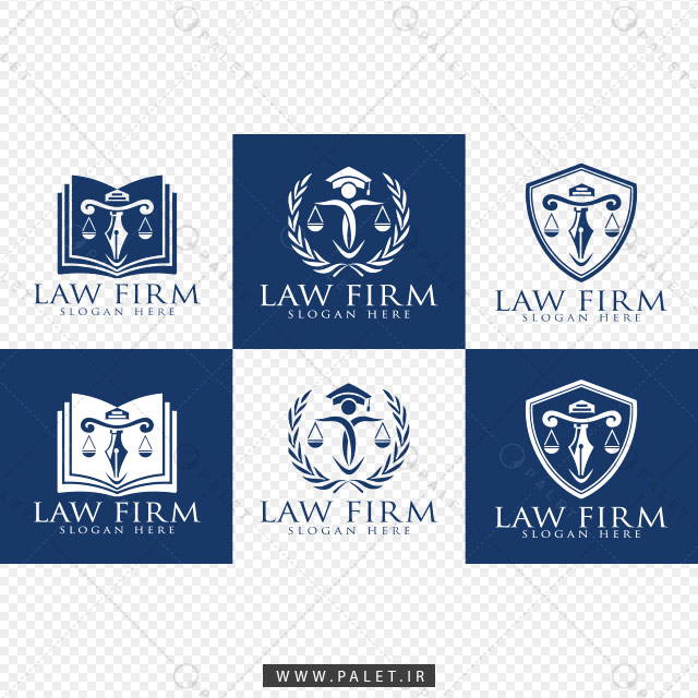پکیج لوگو وکیل پایه یک
