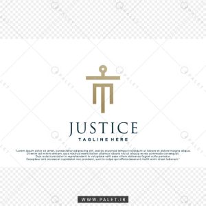 قالب لوگو کارت ویزیت وکیل