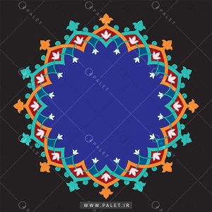 تصویر شمسه اسلیمی
