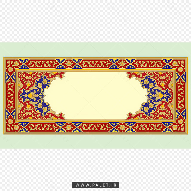 کادر زیبا و باکیفیت اسلیمی