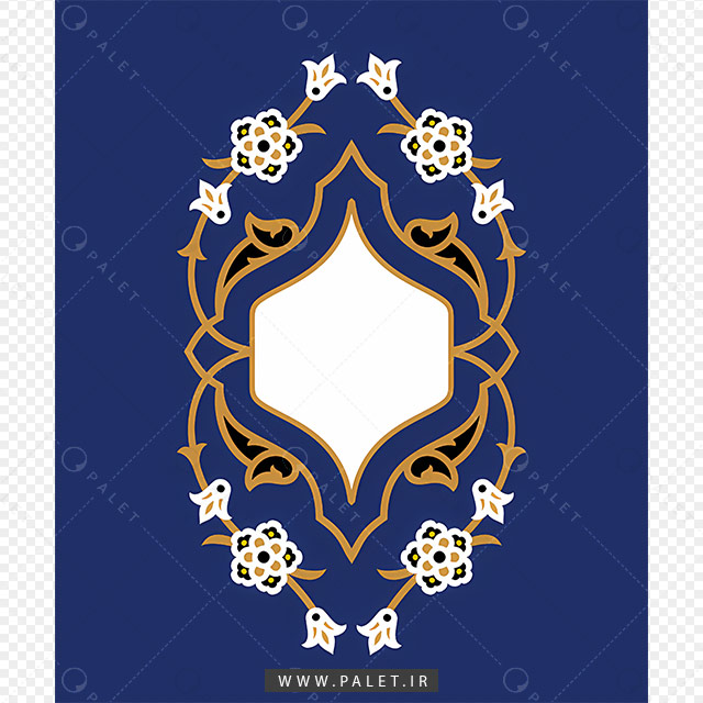 دانلود تصویر کادر تذهیب