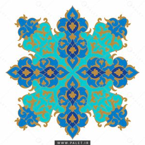 تصویر باکیفیت شمسه تذهیب