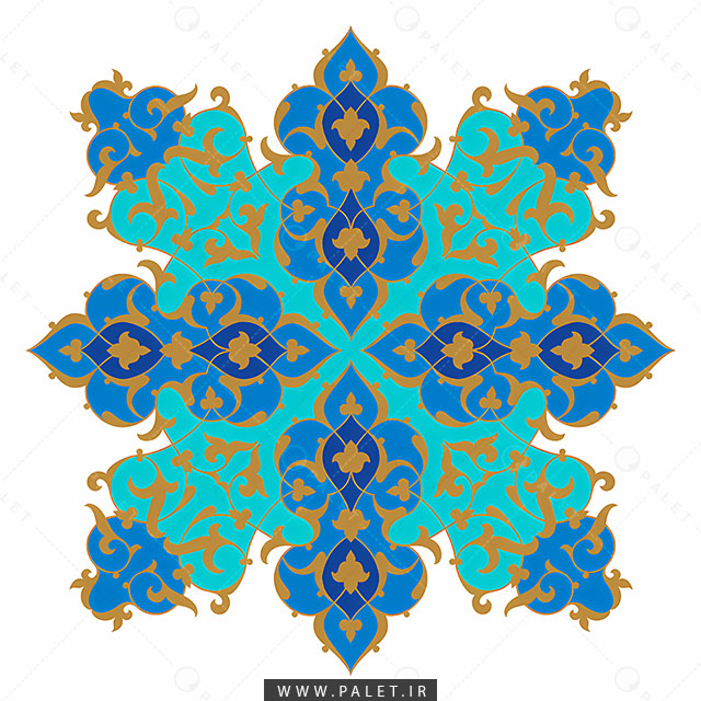تصویر باکیفیت شمسه تذهیب
