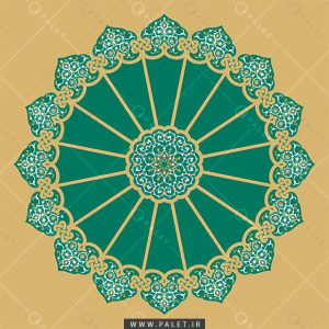 فایل تذهیب شمسه