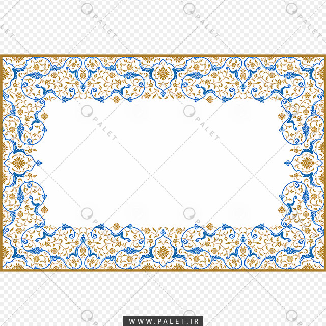 کادر و حاشیه اسلیمی زیبا
