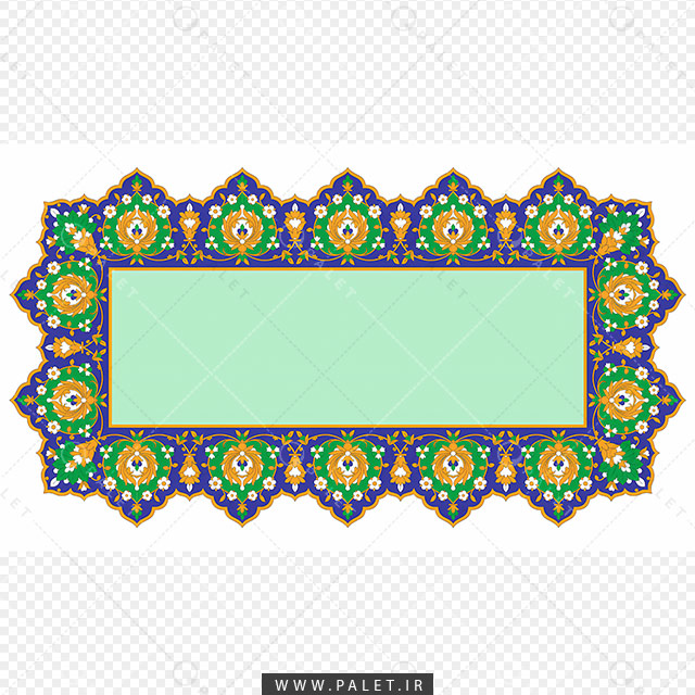 قاب و حاشیه اسلیمی