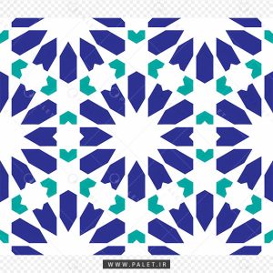 دانلود پترن اسلیمی رنگی