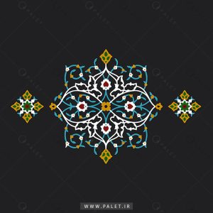 دانلود شمسه طرح گل