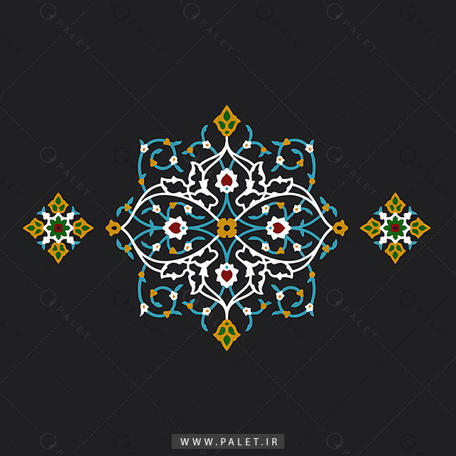 دانلود شمسه طرح گل