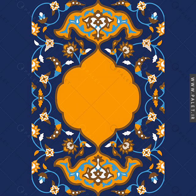 تصویر JPG قاب اسلیمی زیبا