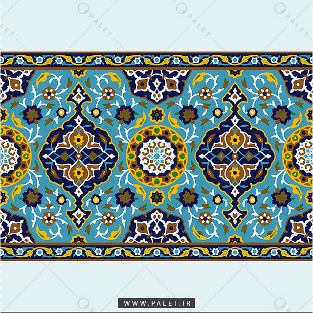 فایل باکیفیت تصویر اسلیمی و تذهیب