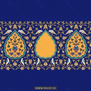 تصویر باکیفیت تذهیب کاشی