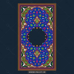 طرح زیبا و باکیفیت اسلیمی
