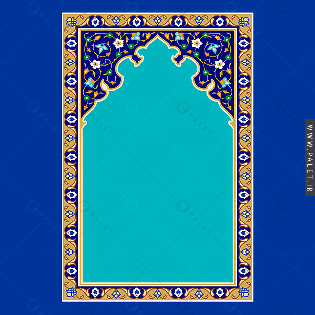 فایل باکیفیت قاب تذهیب