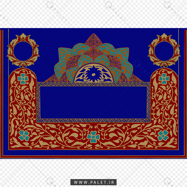 فایل JPG کادر و حاشیه تذهیب