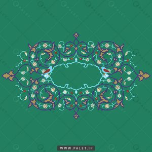دانلود تصویر باکیفیت قاب تذهیب