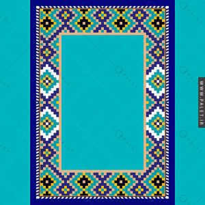 قاب و حاشیه کاشیکاری سنتی